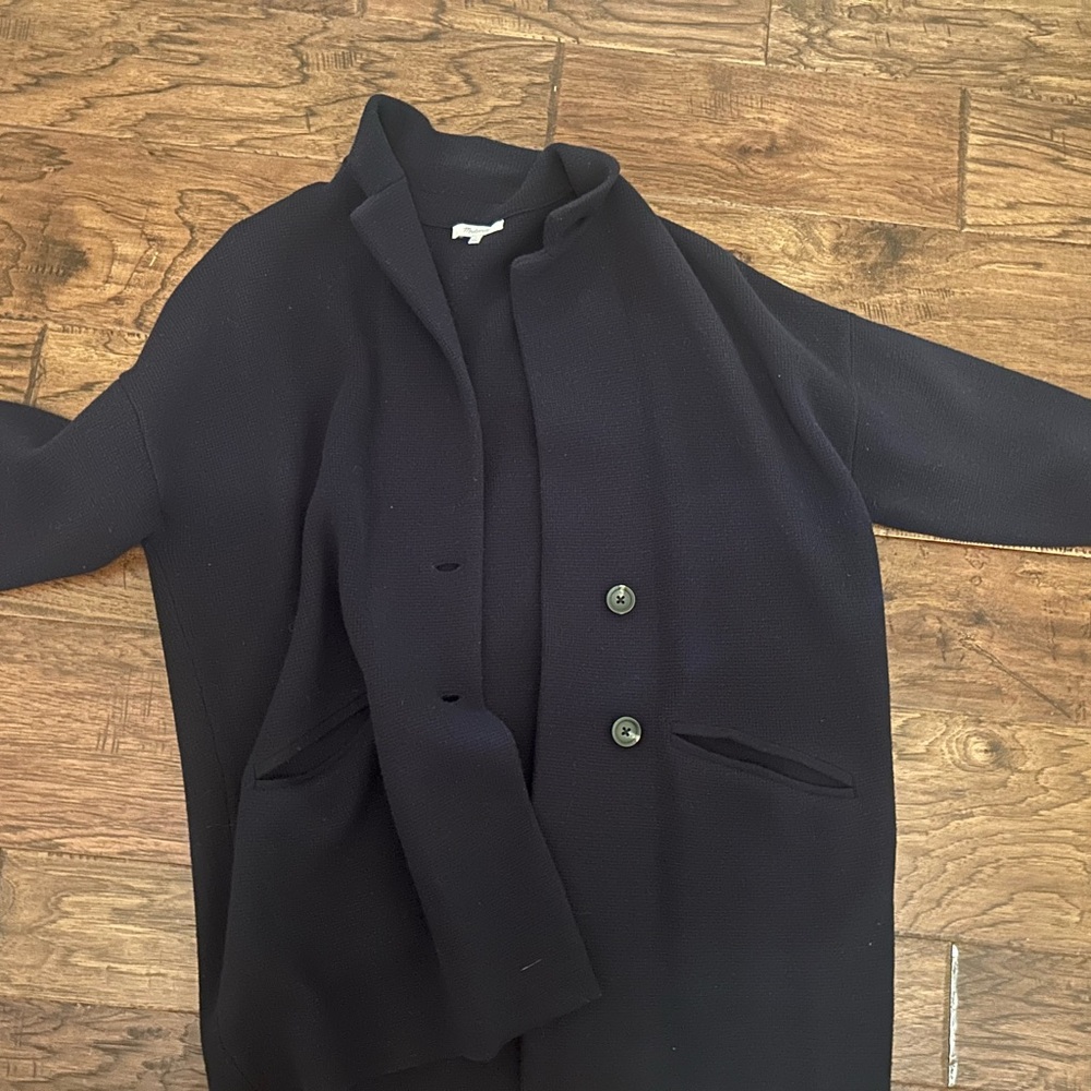 Madewell button up knitted blazer